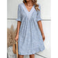 💕Women’s V-Neck Flowy Mini Dress