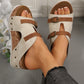 🔥LAST DAY PROMOTION - 50%OFF🔥Cutout Platform Wedge Sandals