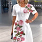 🌹Rose Bloom Short Sleeve Dress