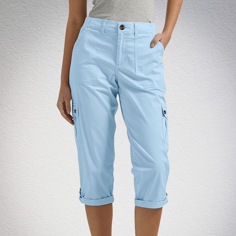 ⏳Time-Limited Special⏰Women's High Elasticity Multi-pocket Casual Shorts