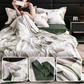 ✨2025 New Upgrades✨Washable, cooling, breathable bed sheet with floral pattern, 4-piece set