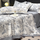 ✨2025 New Upgrades✨Washable, cooling, breathable bed sheet with floral pattern, 4-piece set
