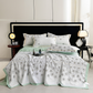 ✨2025 New Upgrades✨Washable, cooling, breathable bed sheet with floral pattern, 4-piece set