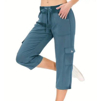 💐50% OFF ! Streetwear Capri Cargo Pants – Multi-Pocket & Urban Style 🌆🔥【Flash Sale】