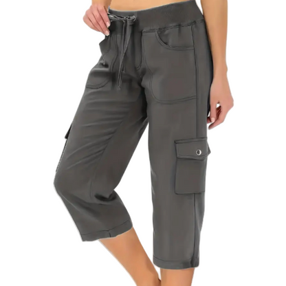💐50% OFF ! Streetwear Capri Cargo Pants – Multi-Pocket & Urban Style 🌆🔥【Flash Sale】