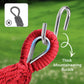 Reinforced & Multi-Person Striped Hammock