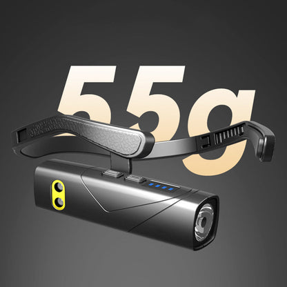 📢50% OFF!🏃🔥LED Rechargeable Ear Headlamp - Ultra-Light & Hands-Free, Perfect for Running and Night Activities✨