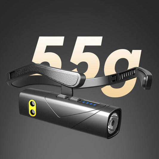 📢50% OFF!🏃🔥LED Rechargeable Ear Headlamp - Ultra-Light & Hands-Free, Perfect for Running and Night Activities✨