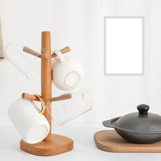 Wood Mug Holder