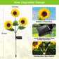 📢📢50% OFF !! ⏰ Sunflower Solar Lights – Auto On/Off, 14H Glow, IP65 Waterproof ☀️