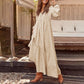Women's Casual Versatile Loose V-Neck Dresses