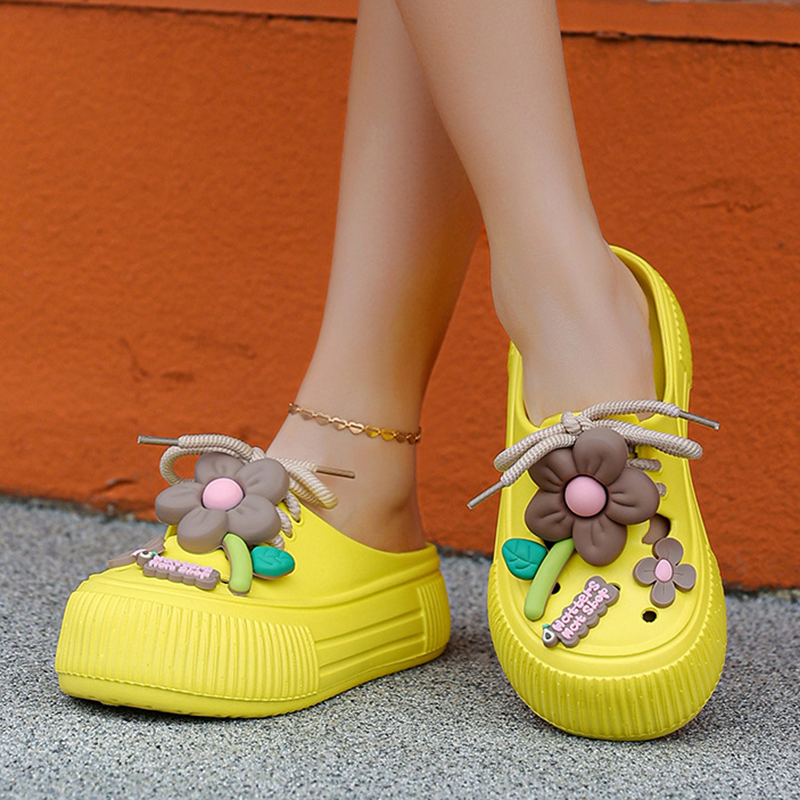 💖50% OFF🌈Women’s Breathable Slippers with Flower Decoration🌴