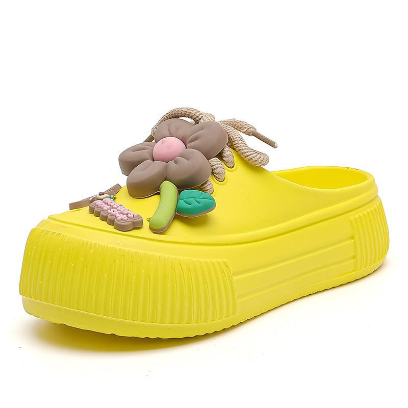 💖50% OFF🌈Women’s Breathable Slippers with Flower Decoration🌴