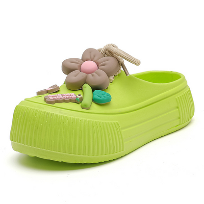 💖50% OFF🌈Women’s Breathable Slippers with Flower Decoration🌴
