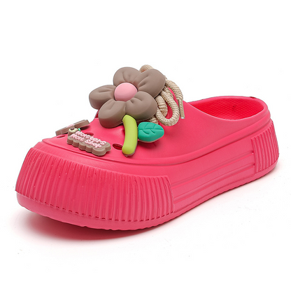 💖50% OFF🌈Women’s Breathable Slippers with Flower Decoration🌴