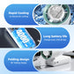 ❄️💨 Handheld Cooling Fan with Ice Mist – 3-speed settings, mist cooling✅