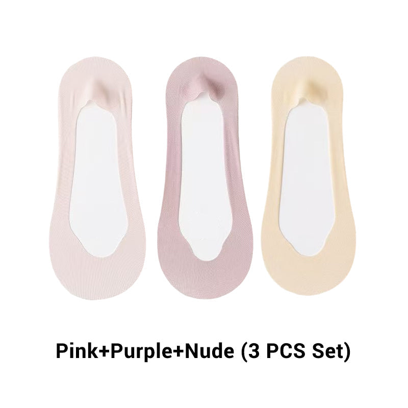 🌴Summer Specials🌴Women's Ultra-Invisible Sheer Mesh Low-Cut Boat Socks