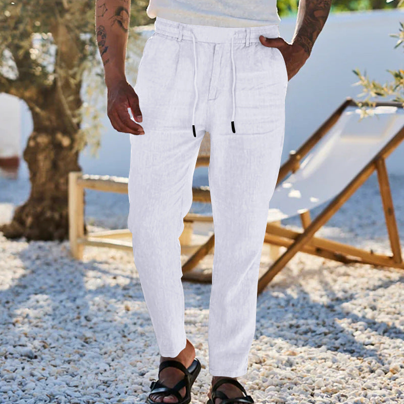 Men's Casual Loose-Fit Drawstring Pants