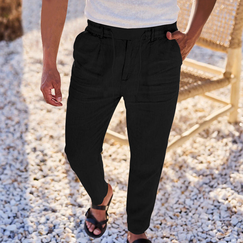 Men's Casual Loose-Fit Drawstring Pants