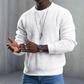 Long-sleeved round neck sweater