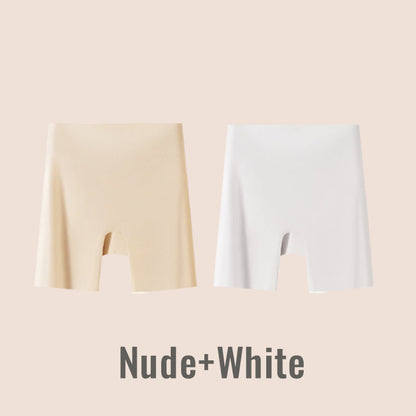 🏆Women High-waist Ice Silk Underwear with Tummy-control Hip-lifting👑Suitable for all seasons🌿