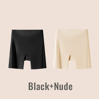 🏆Women High-waist Ice Silk Underwear with Tummy-control Hip-lifting👑Suitable for all seasons🌿
