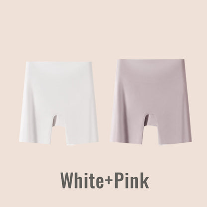 🏆Women High-waist Ice Silk Underwear with Tummy-control Hip-lifting👑Suitable for all seasons🌿