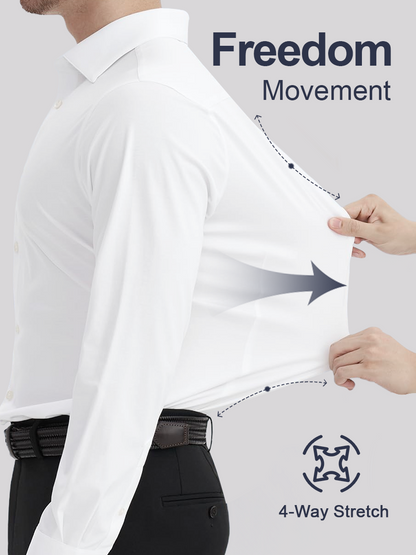 Fliwos Men's TriProof Stretch Iron-free Shirts