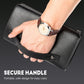 Men's Large Capacity Zippered Clutch Wallet