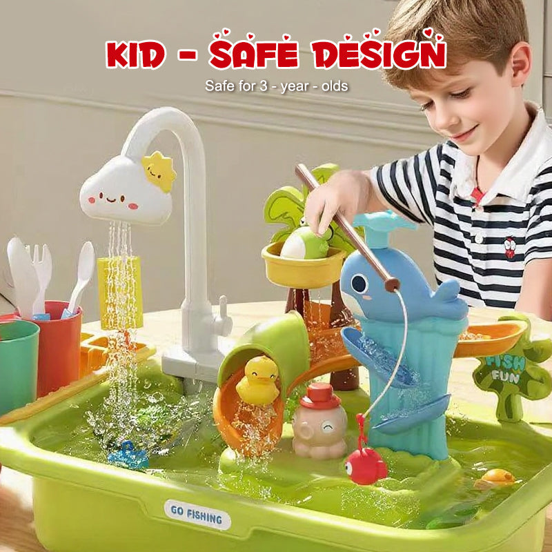 🏅Summer Hot Sale 50% OFF👦Kitchen Sink Toys for Kids💧