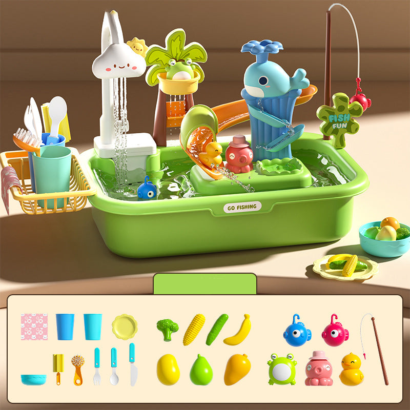 🏅Summer Hot Sale 50% OFF👦Kitchen Sink Toys for Kids💧