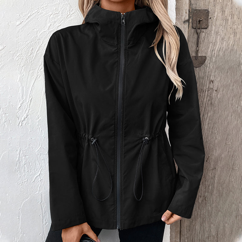 🔥Women's Outdoor Waterproof Hooded Jacket – Rain, Wind & Cold, All Covered