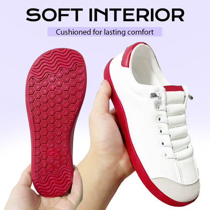 Wide Toe Casual Sneakers