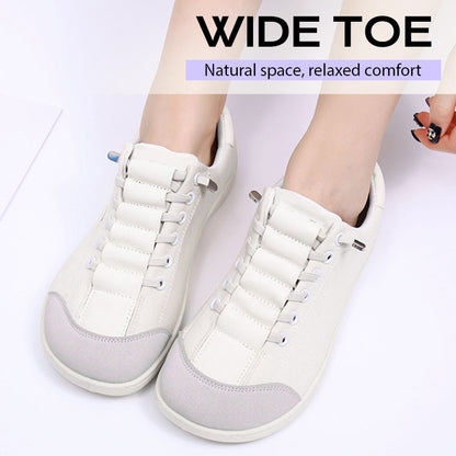 Wide Toe Casual Sneakers