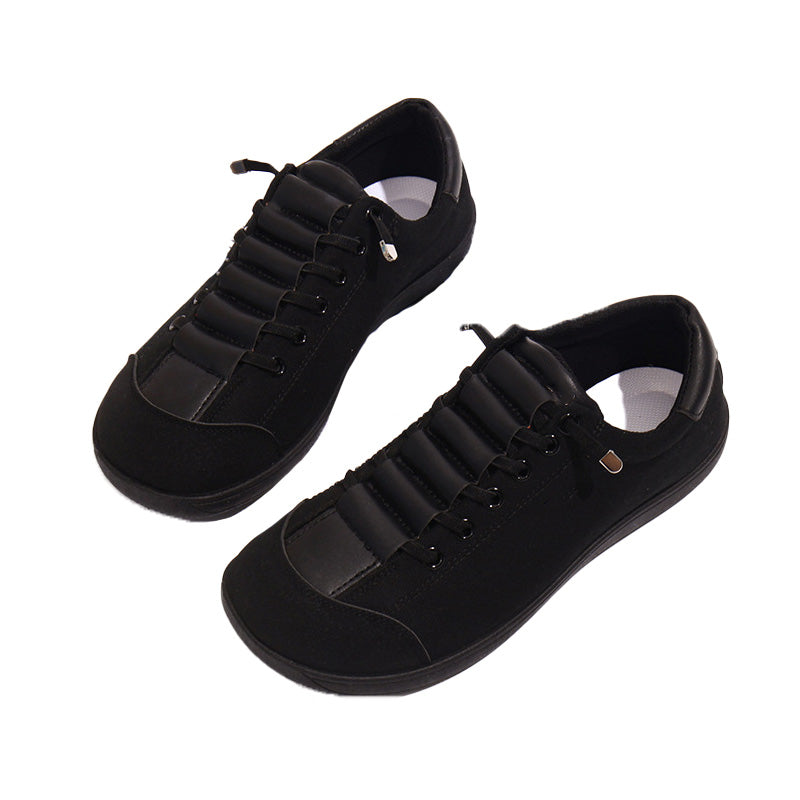 Wide Toe Casual Sneakers