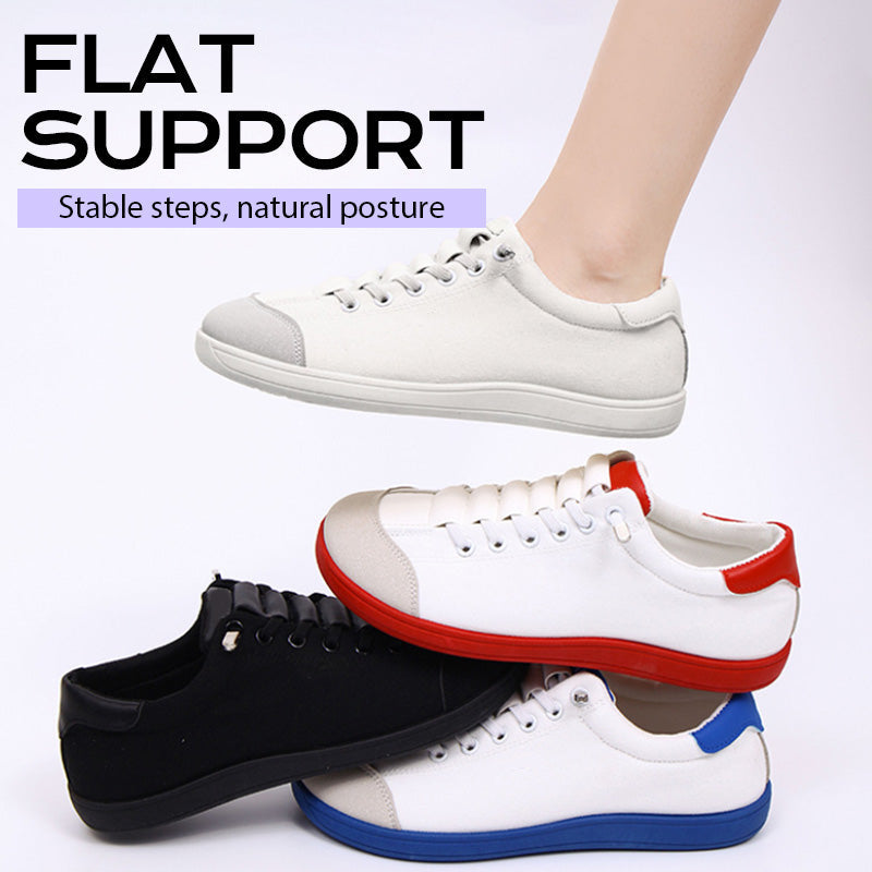Wide Toe Casual Sneakers