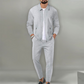 Men’s Stylish Lapel Jacket & Jogger Pants 2-Piece Set✈️Free shipping today!