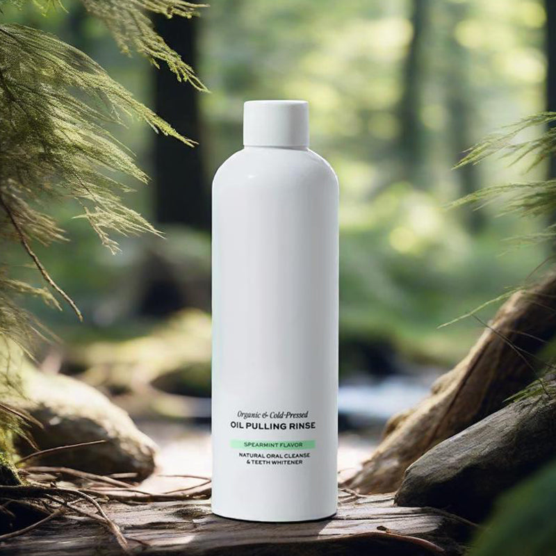 Spearmint Oil Pulling Mouthwash