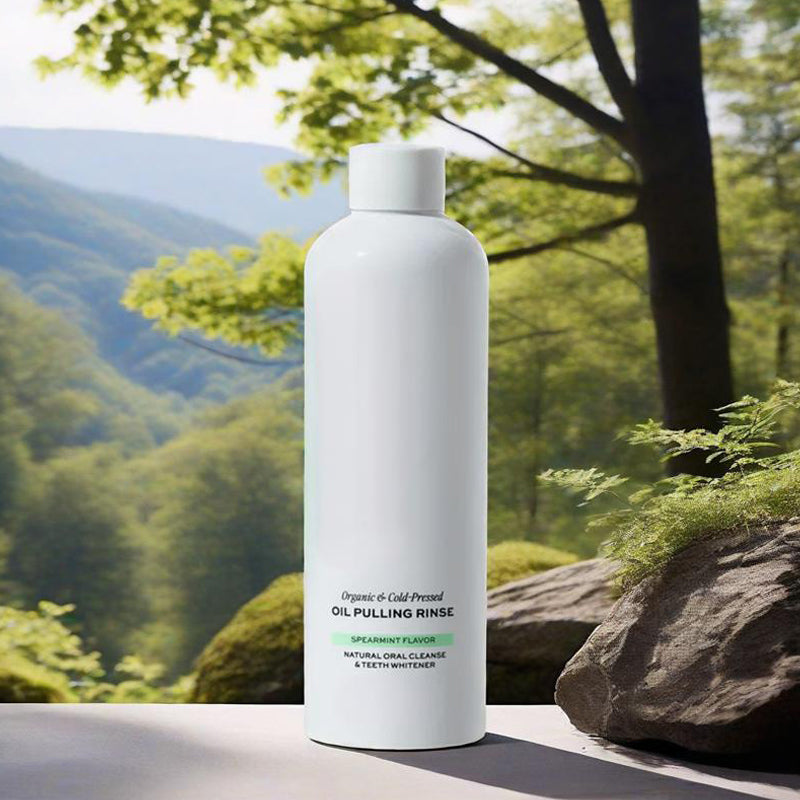 Spearmint Oil Pulling Mouthwash