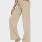 Women's High Waist Stretch Casual Yoga Wide Leg Pants