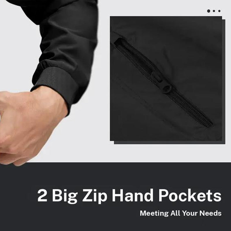 Men's Lightweight Bomber Jacket-💪Windproof and splash-proof