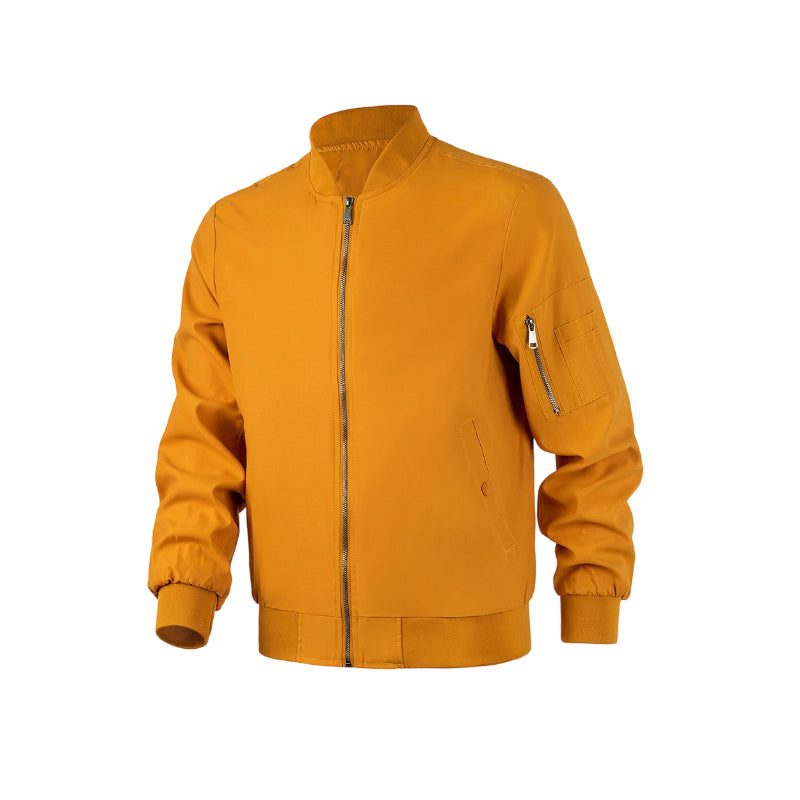 Men's Lightweight Bomber Jacket-💪Windproof and splash-proof