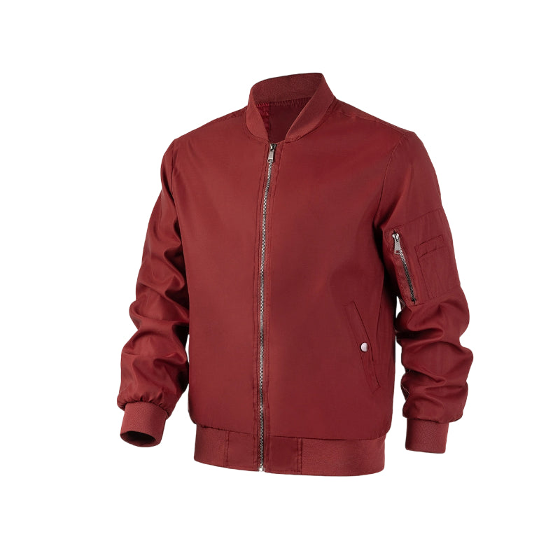 Men's Lightweight Bomber Jacket-💪Windproof and splash-proof