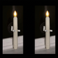 Led Taper Candles With Sensor & Suction Cup