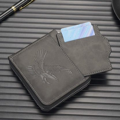 🔥Men's Eagle Embossed Wallet -🦅Luxury items for every Men!🏆