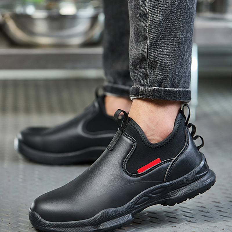 Men's Slip-On Anti-Slip Safety Shoes -🦶All-Day Comfort!