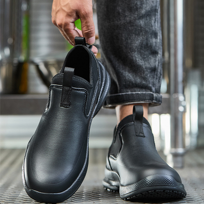 Men's Slip-On Anti-Slip Safety Shoes -🦶All-Day Comfort!