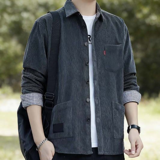 Men's Casual Fashion Long-Sleeve Top