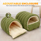 Warmth Cozy Comfort  Plush Pet Cave