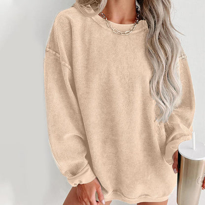 Women's Casual Round Neck Sweatshirt